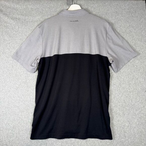 Travis Mathew slow fade mens XL polo gray black golfing gorpcore outdoors - Picture 7 of 8